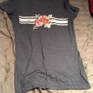 A rose flower shirt